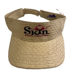 VINTAGE LAS VEGAS Palms Hotel And Casino Skin Pool Lounge Hat Visor
